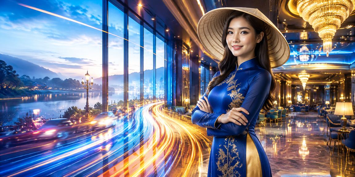 Người dùng Đà Lạt đội nón lá đặt cược trực tuyến trên nền tảng f789